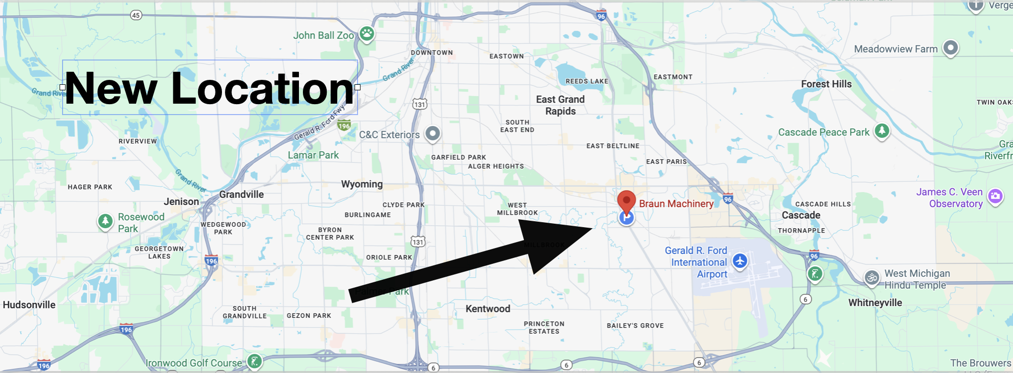 Braun Map - New Location